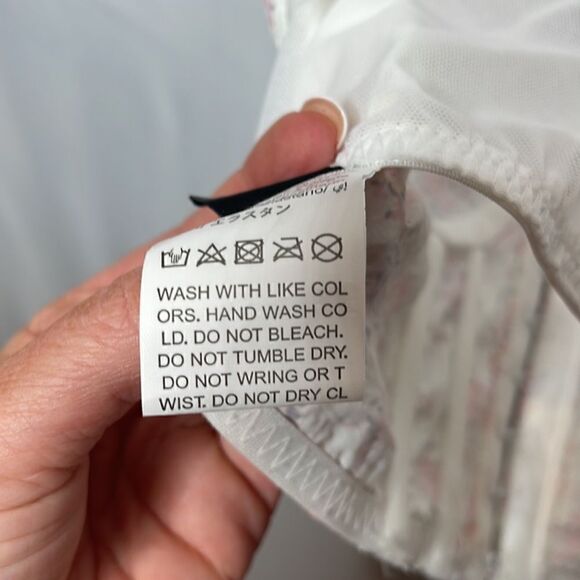 Shein Floral Print Cami Top Bustier Corset. Size XS. - Picture 9 of 9